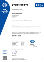 acCELLerate GmbH CERTIFICATE 2024-12-10 - QM15